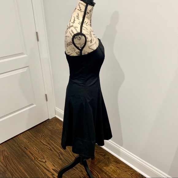 Express Strapless Dress (Black) (6) - Picture 5 of 8